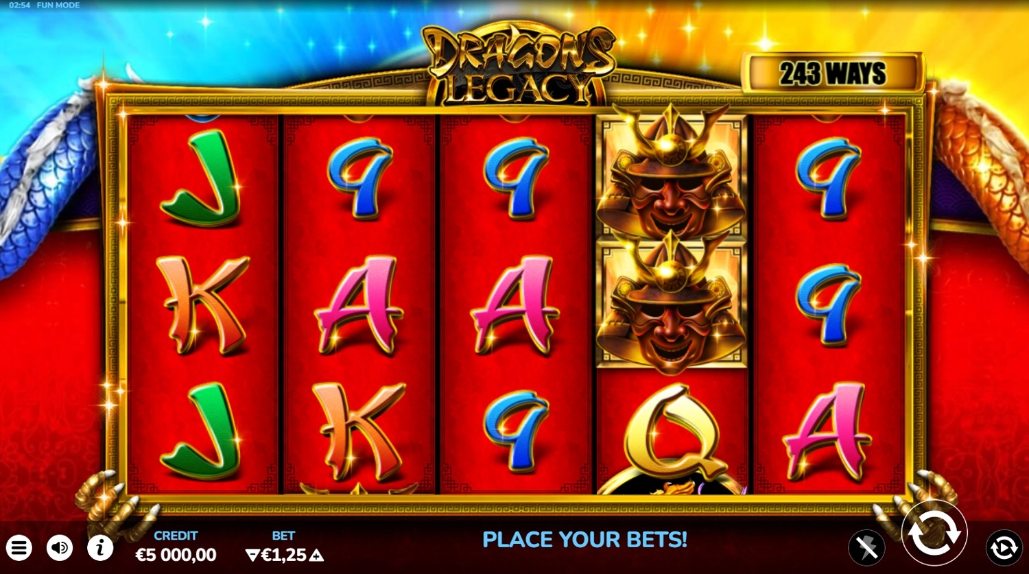 Dragons Legacy Slot Gameplay