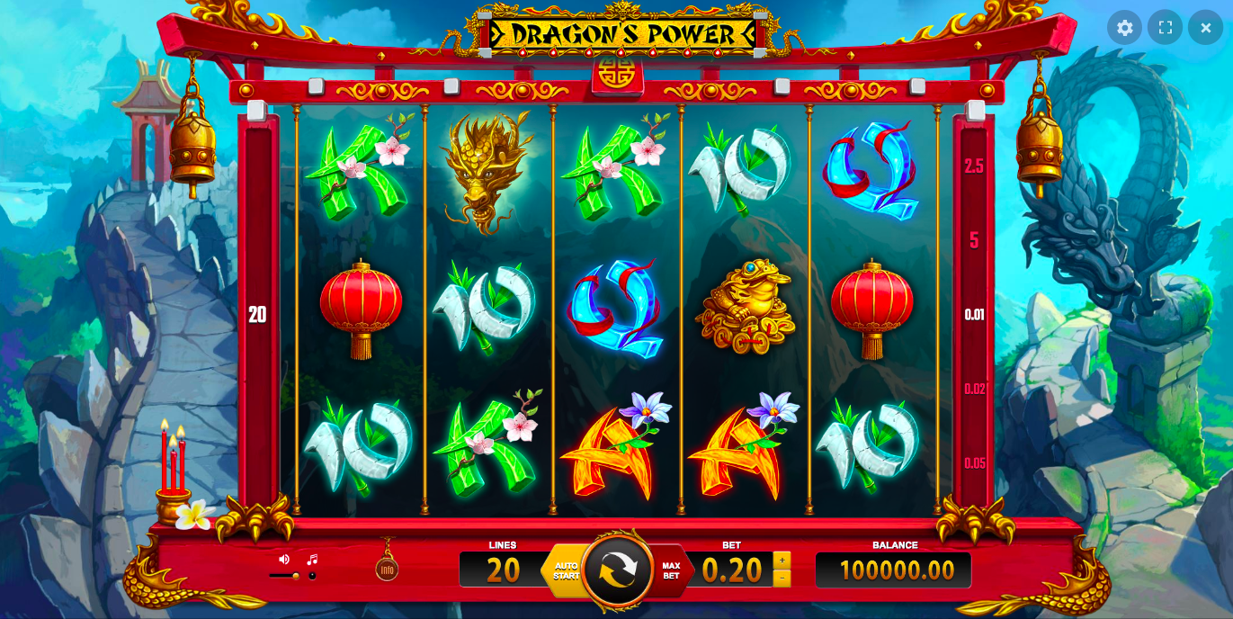 Dragons Power Slot Gameplay