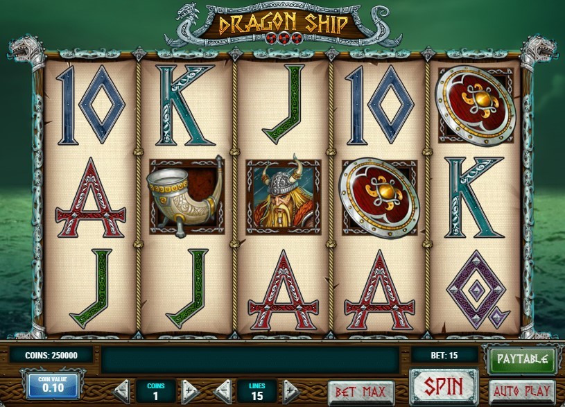 Dragonship Slot Gameplay