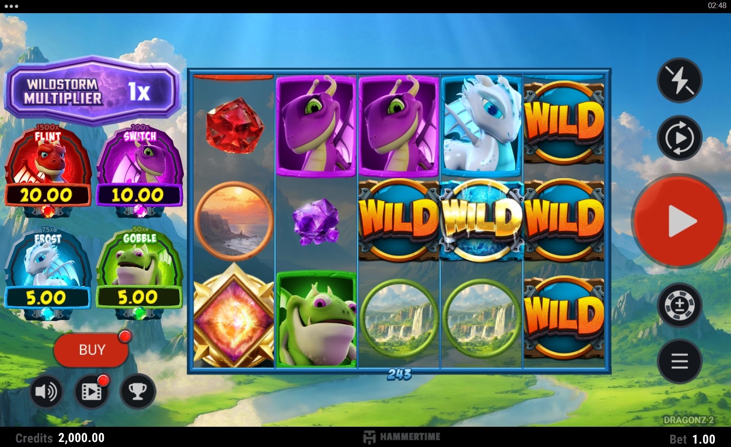 Dragonz 2 Slot Gameplay