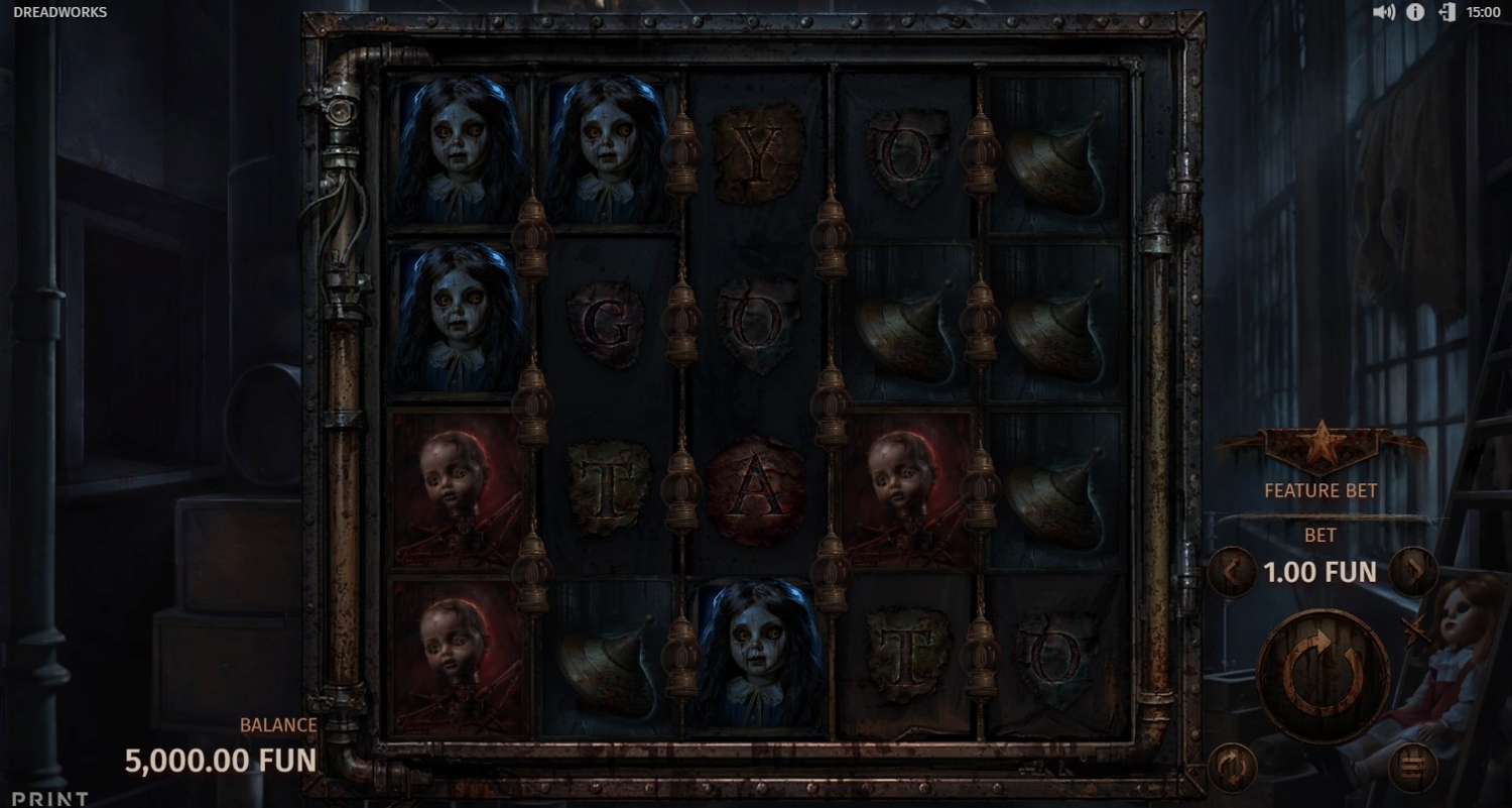 Dreadworks Slot Gameplay