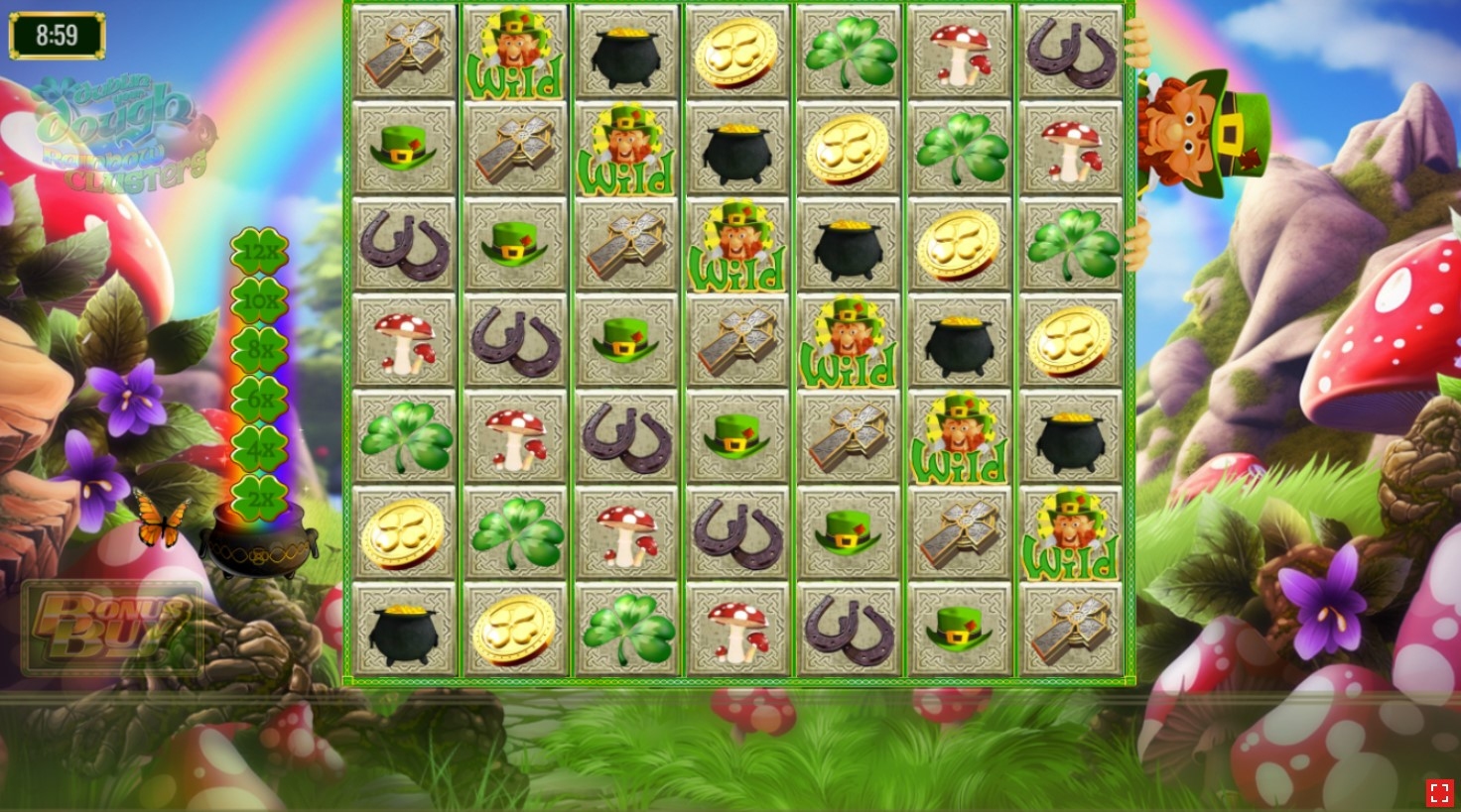 Dublin Your Dough: Rainbow Clusters Slot Gameplay