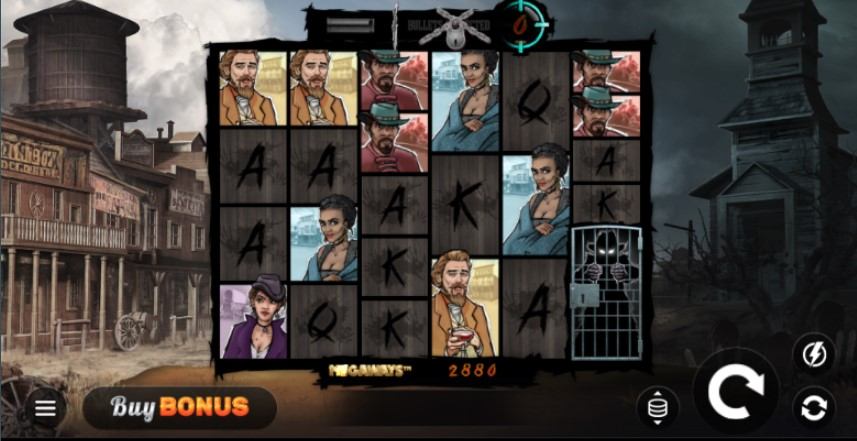 Duel of The Dead Megaways Slot Gameplay