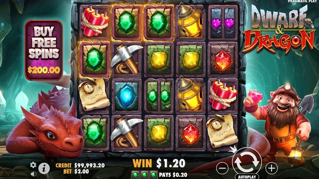 Dwarf & Dragon Slot Gameplay