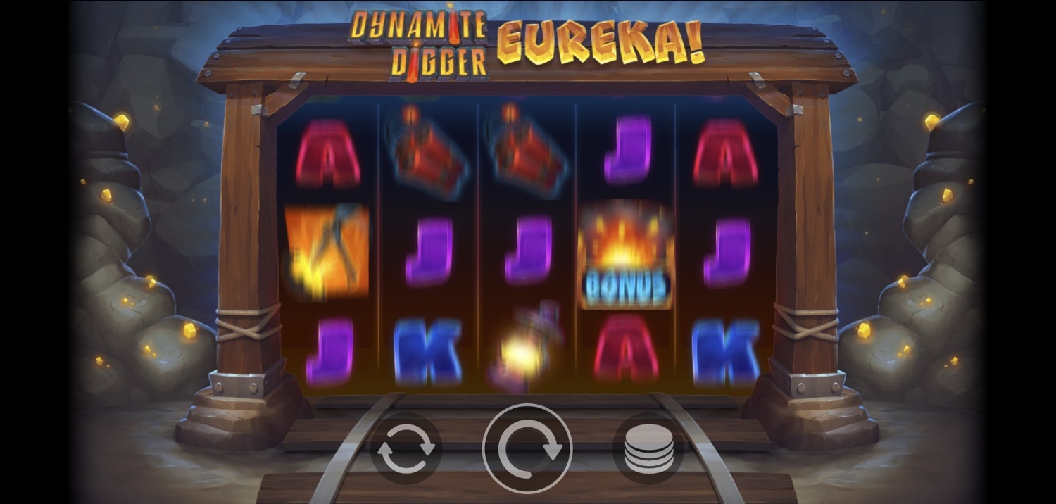 Dynamite Digger Eureka Slot Gameplay