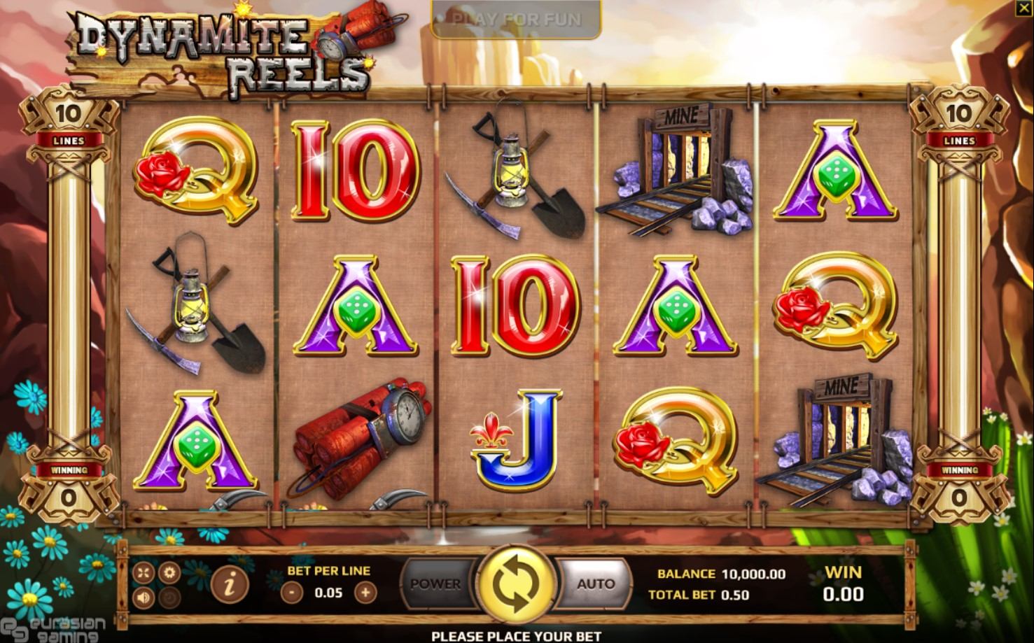 Dynamite Reels Slot Gameplay