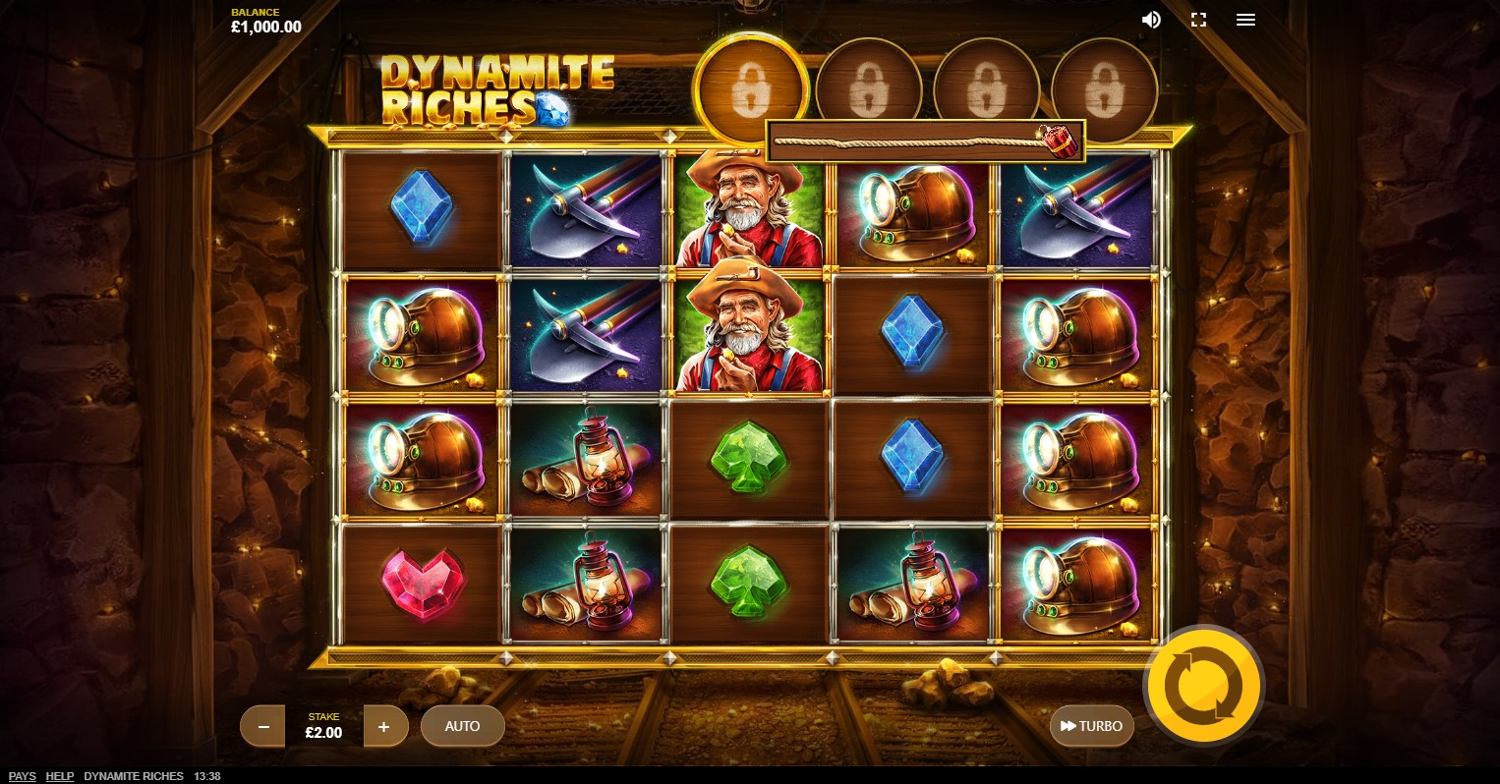 Dynamite Riches Slot Gameplay