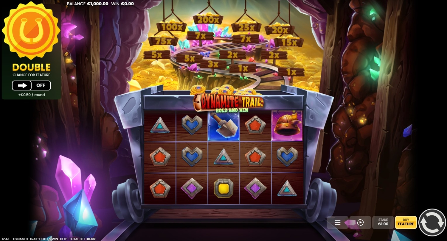 Dynamite Trail: Hold & Win Slot Gameplay