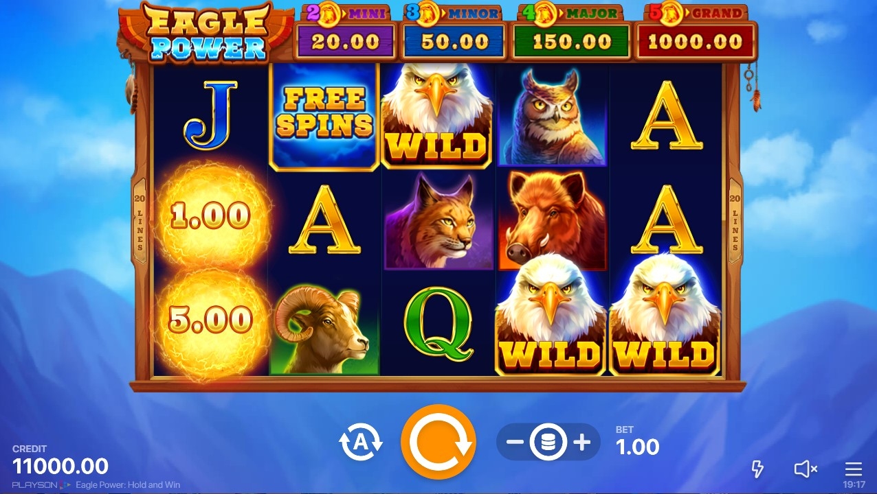 Eagle Power Slot Gameplay