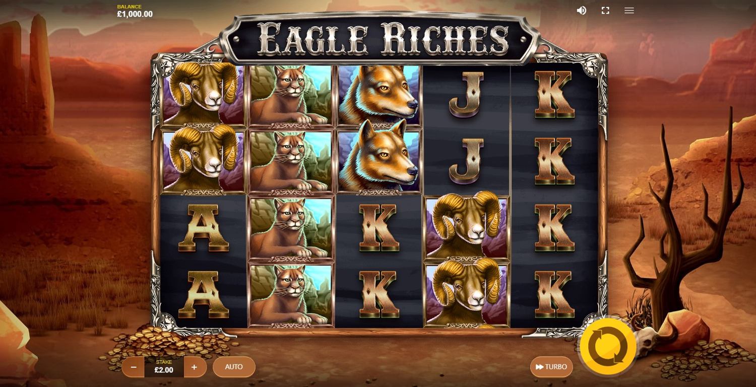 Eagle Riches Slot Gameplay