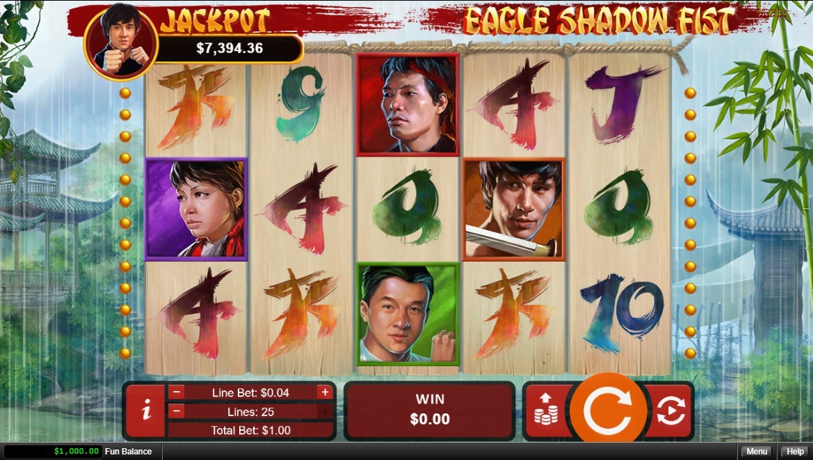 Eagle Shadow Fist Slot Gameplay