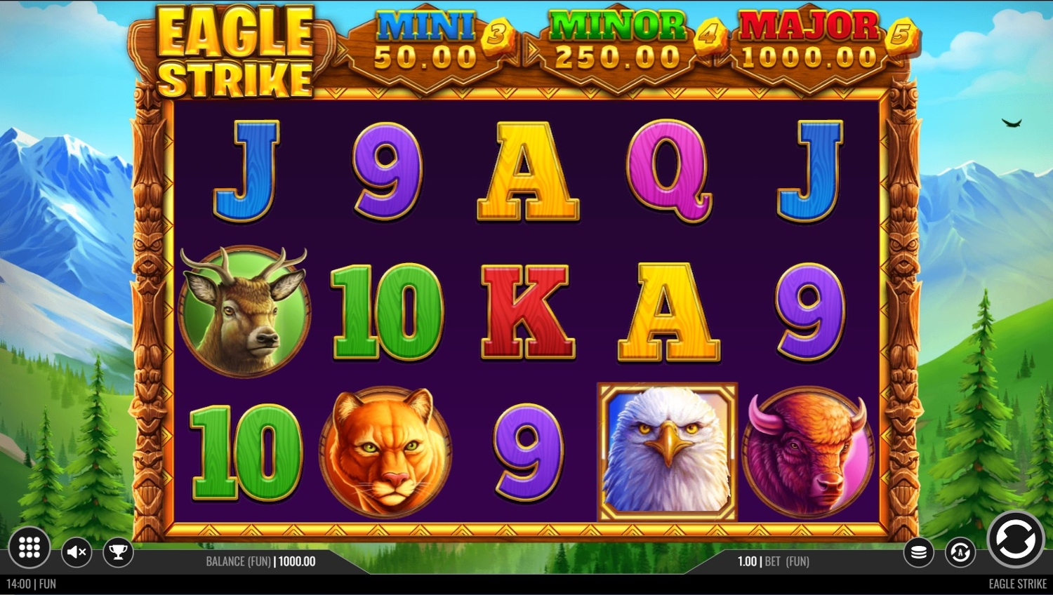 Eagle Strike Slot Gameplay