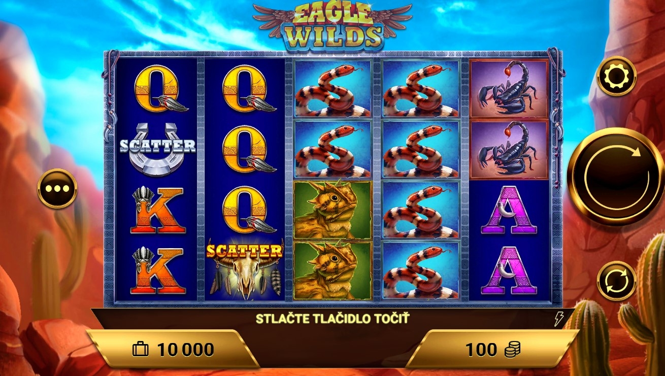Eagle Wilds Slot Gameplay