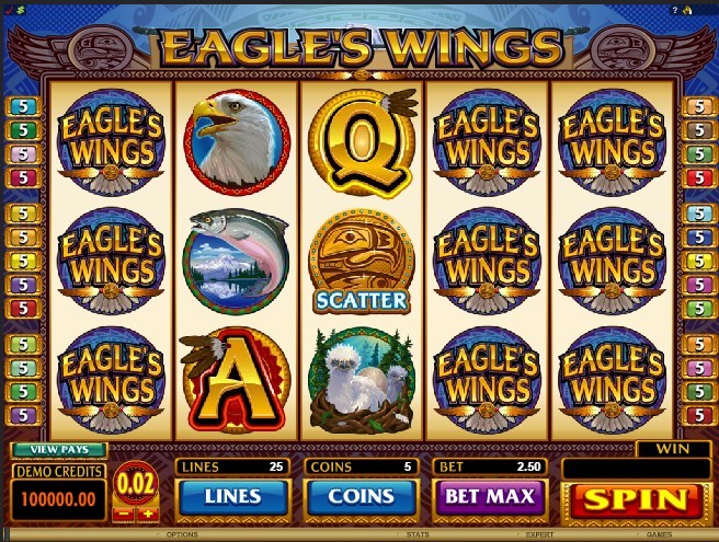 Eagle's Wings Slot Gameplay