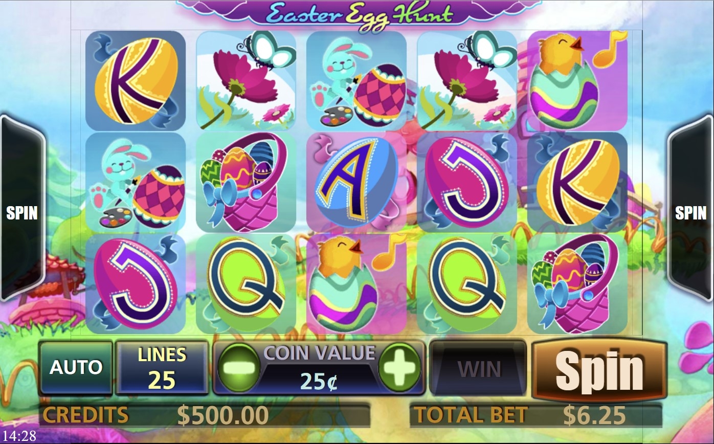 Easter Egg Hunt Slot Gameplay