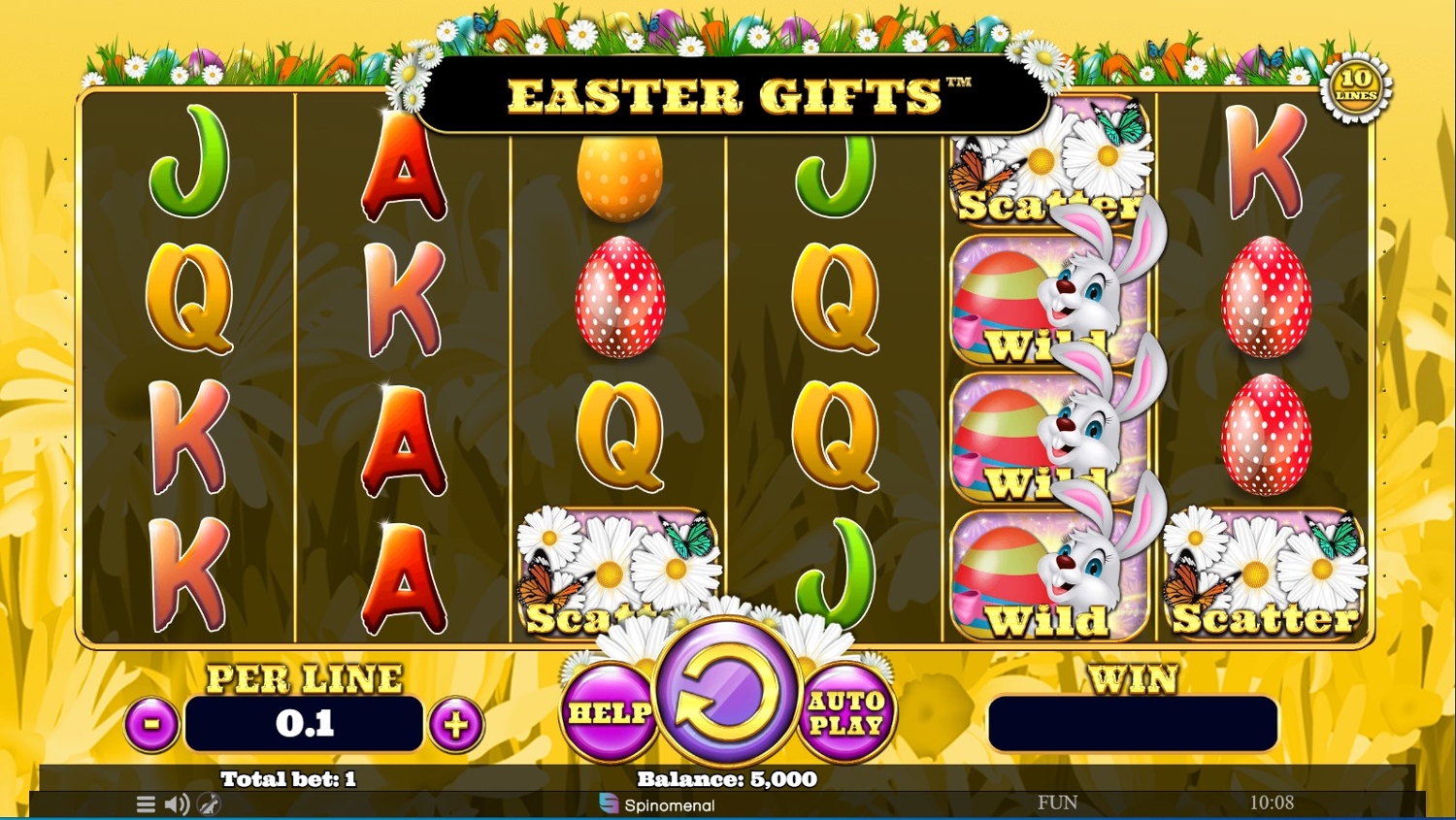 Easter Gifts Slot Gameplay