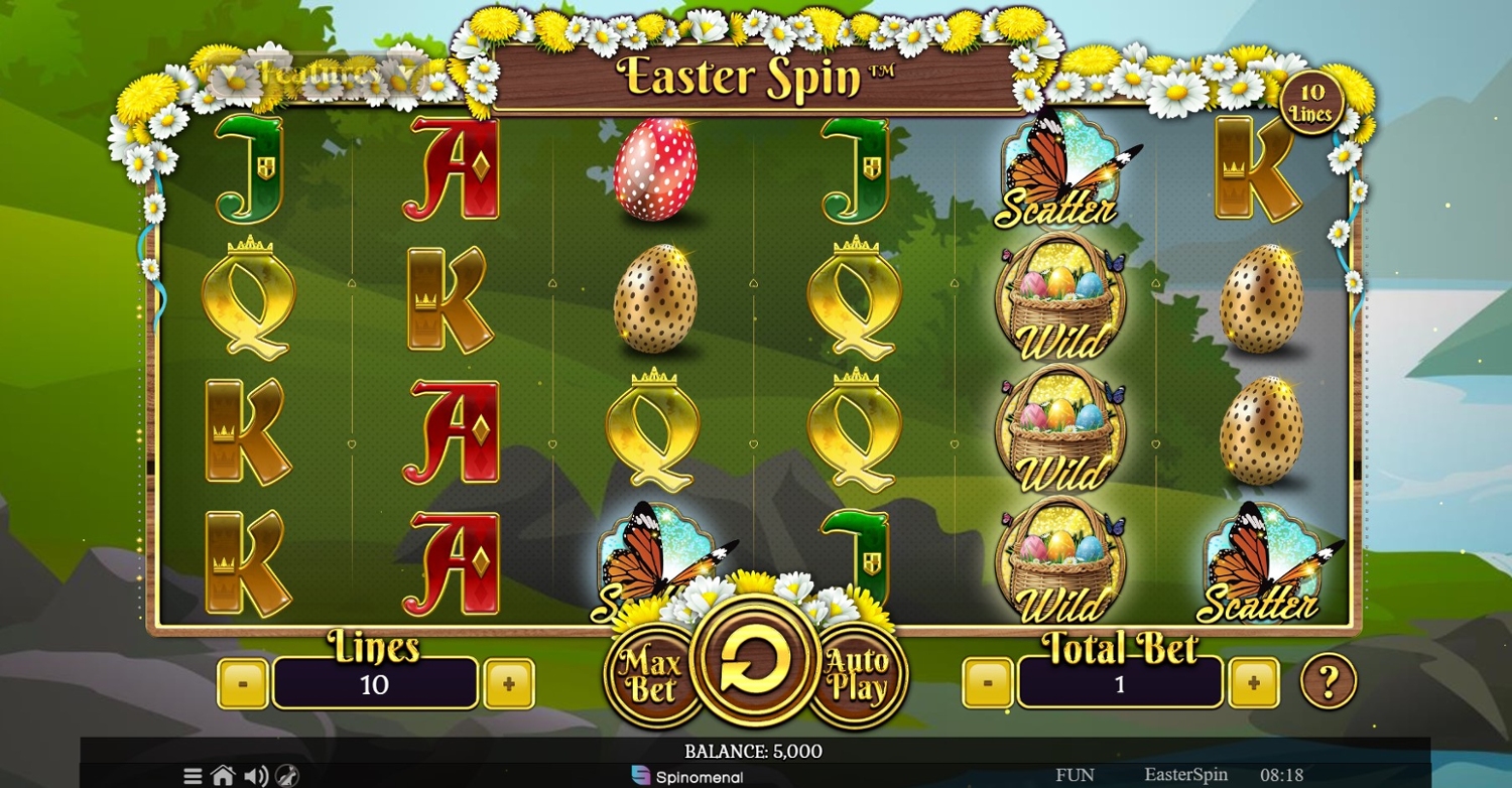 Easter Spin Slot Gameplay