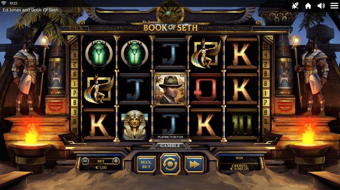 Ed Jones & Book of Seth Slot Gameplay