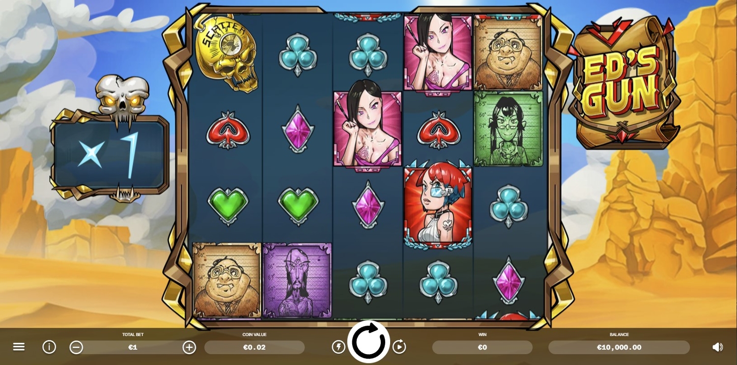 Ed's Gun Slot Gameplay