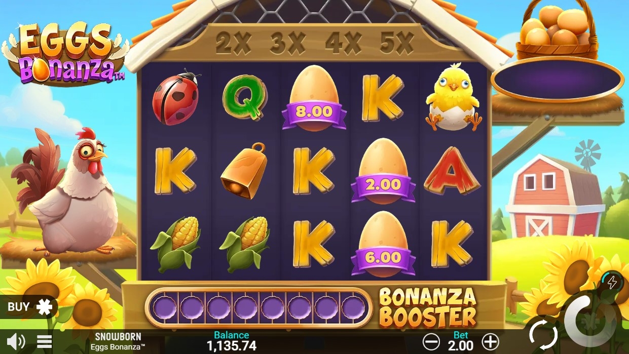 Eggs Bonanza Slot Gameplay
