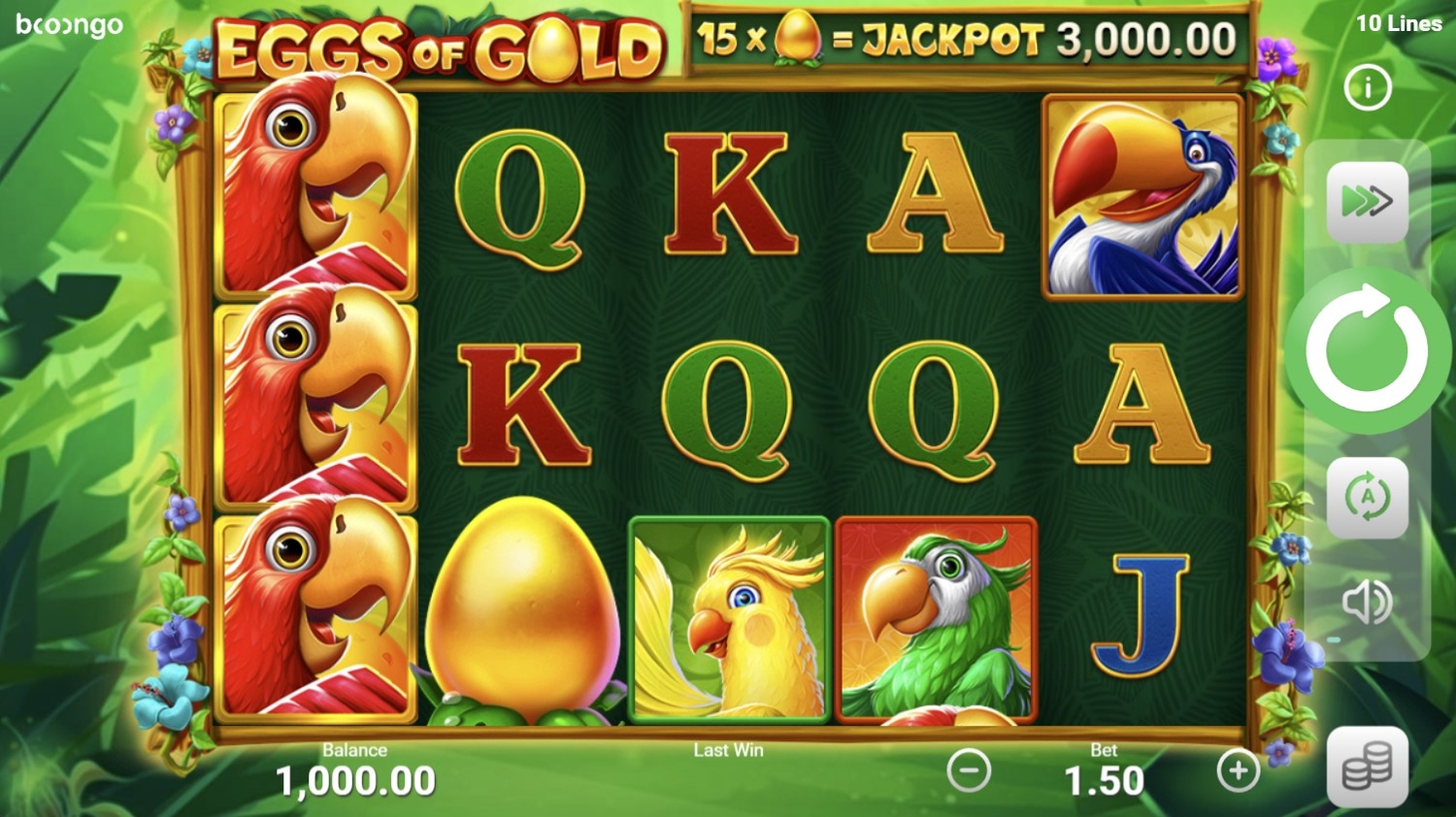 Eggs of Gold Slot Gameplay