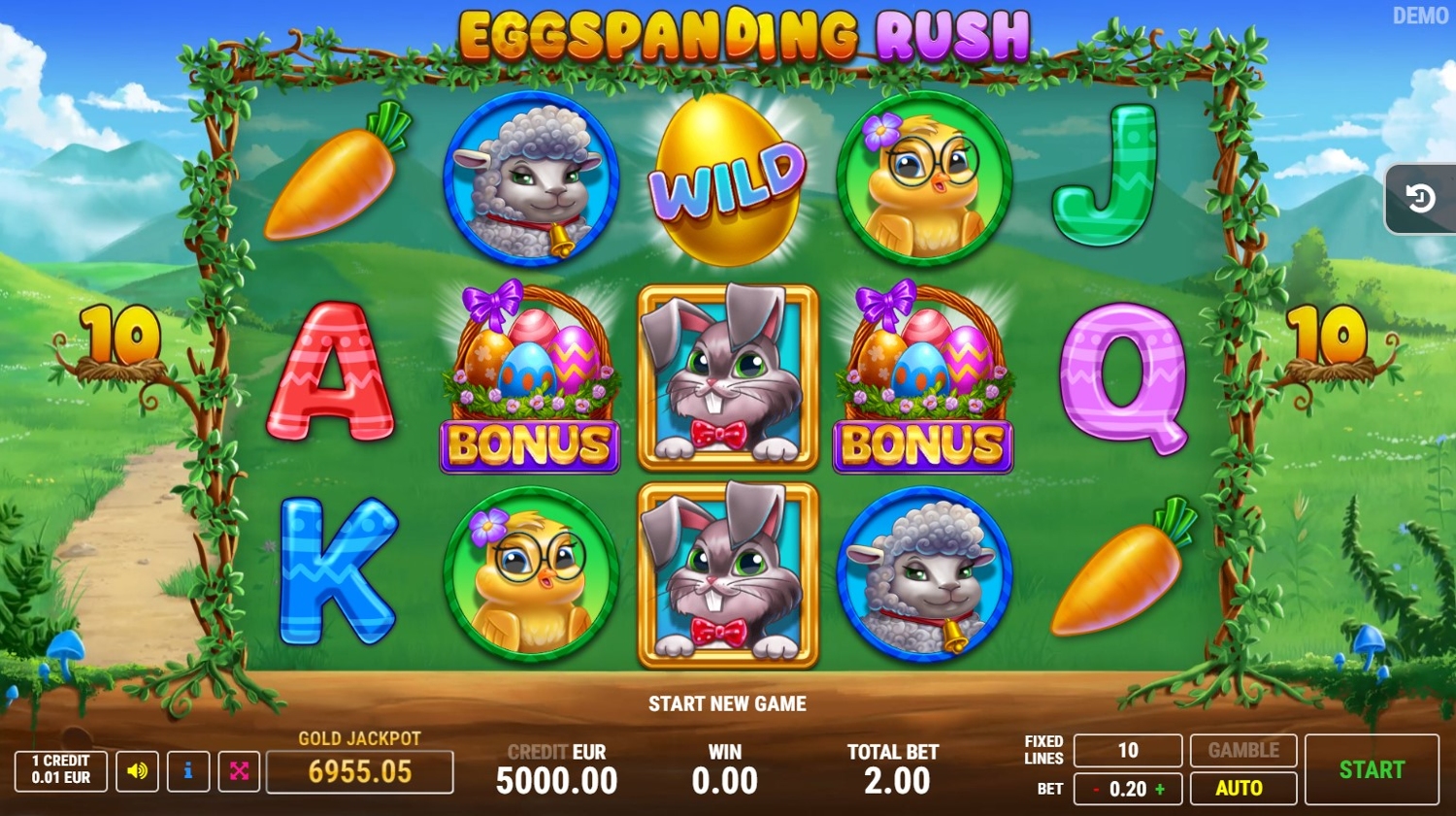 Eggspanding Rush Slot Gameplay
