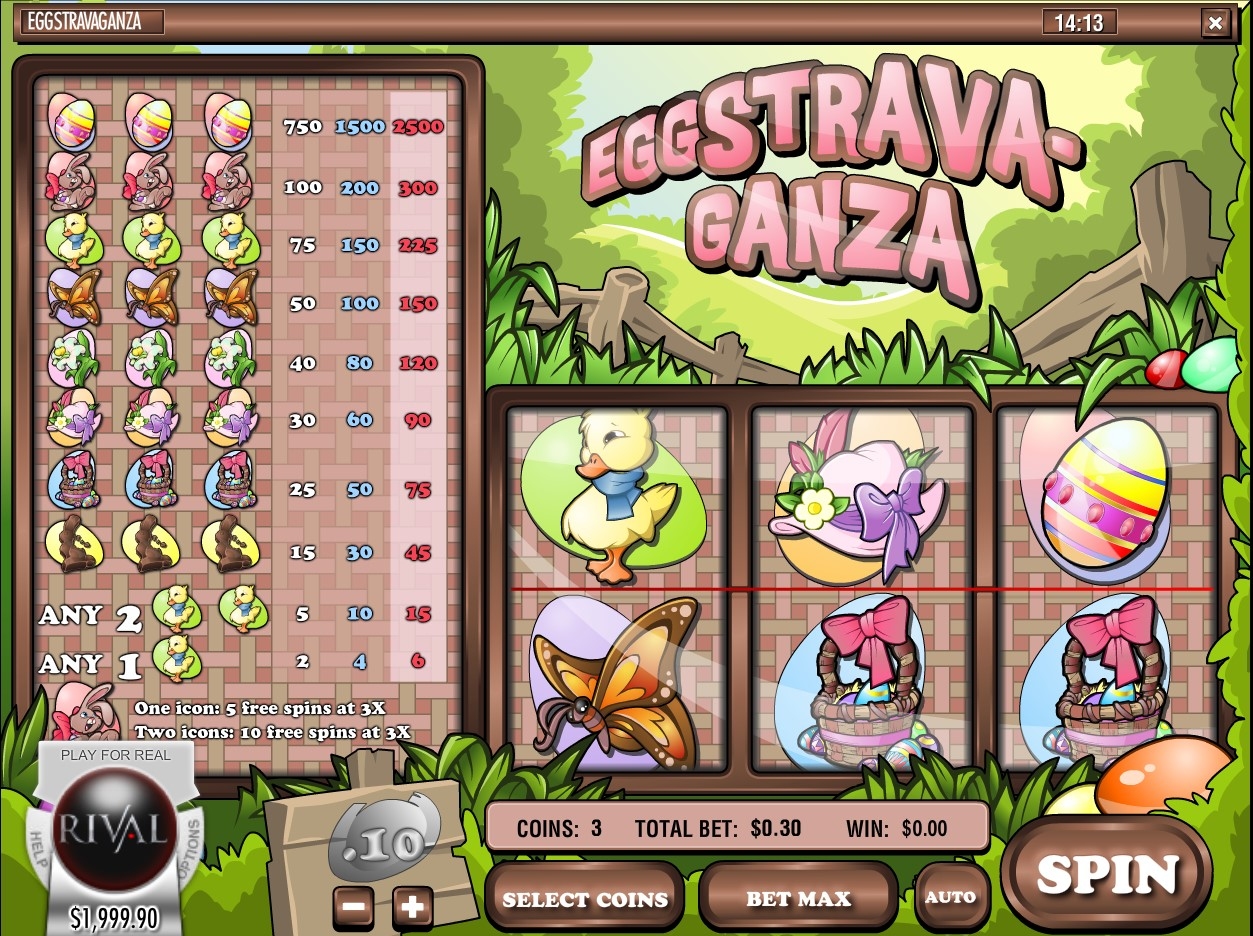 Eggstravaganza Slot Gameplay