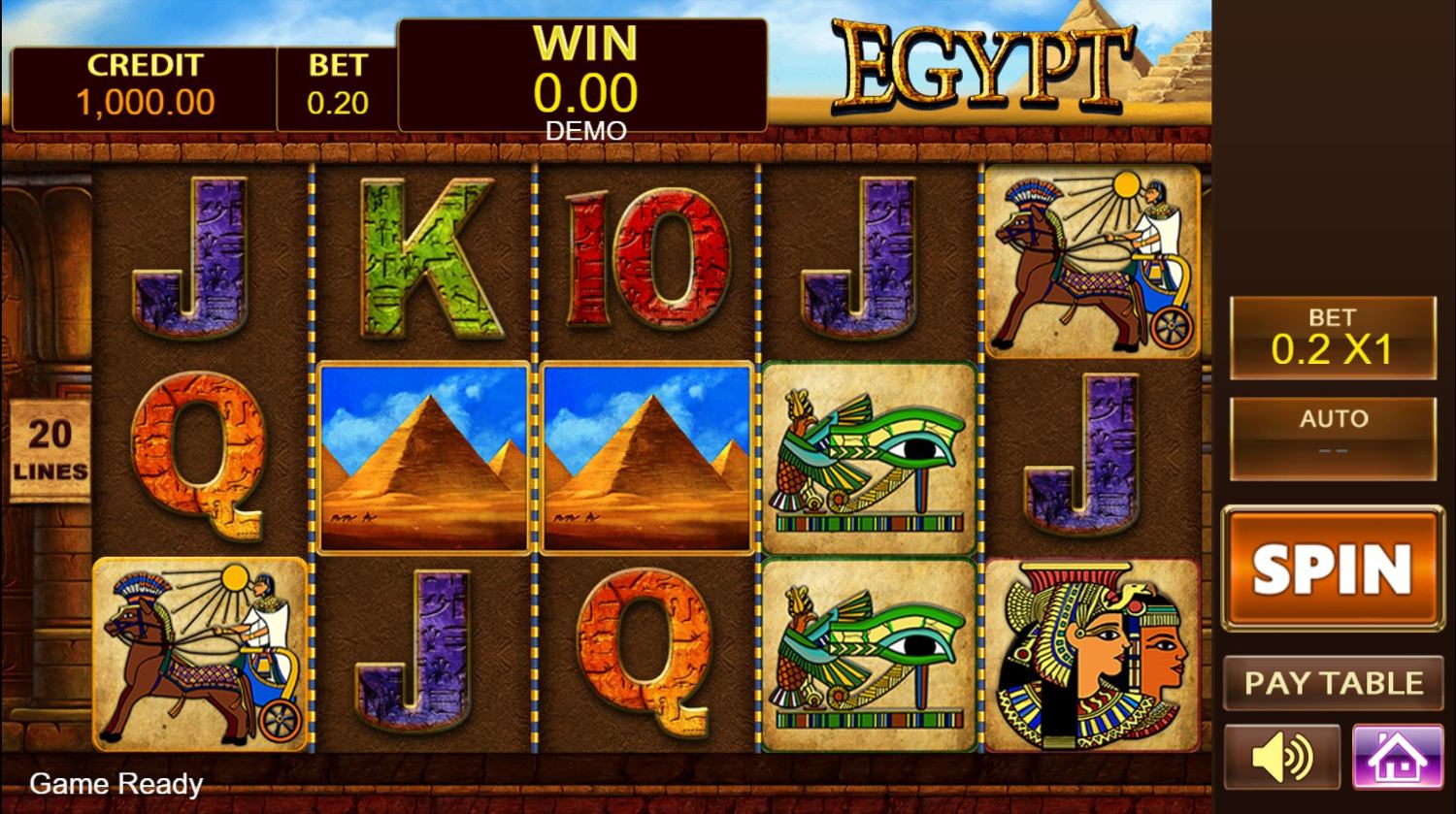 Egypt Slot Gameplay