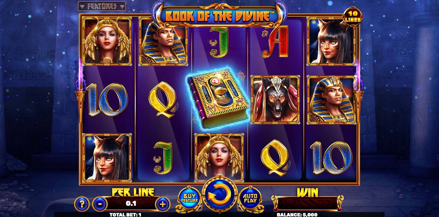 Egyptian Darkness: Book of the Divine Slot Gameplay