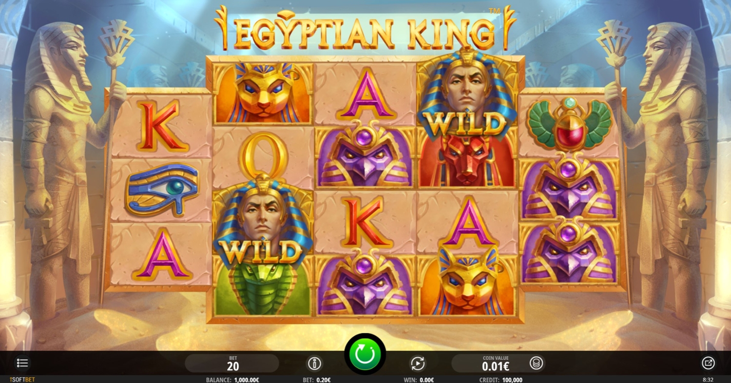 Egyptian King Slot Gameplay