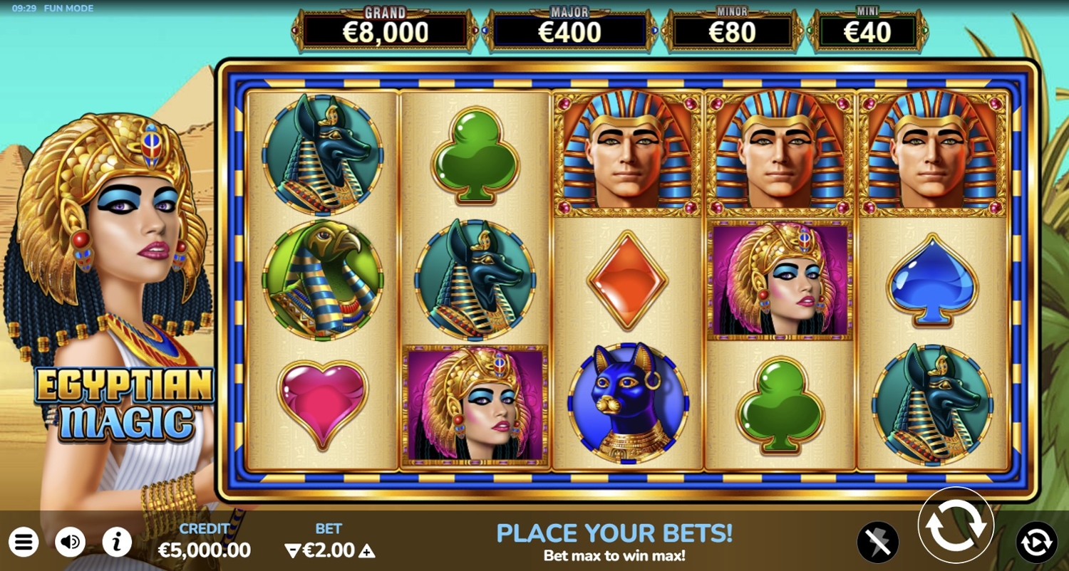 Egyptian Magic Slot Gameplay