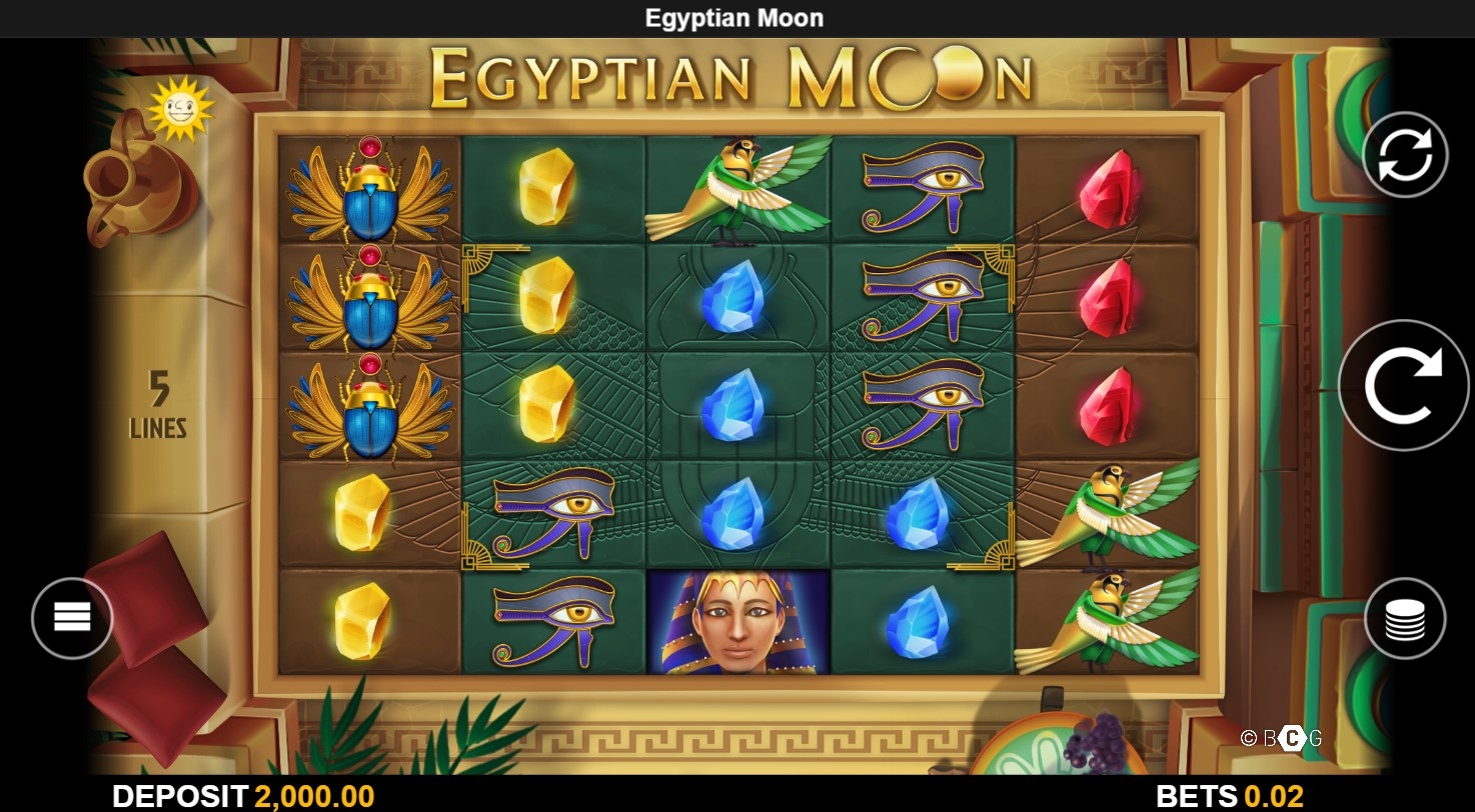 Egyptian Moon Slot Gameplay