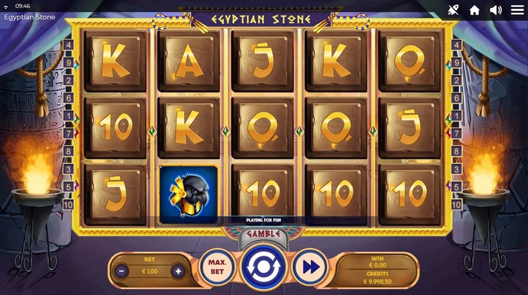 Egyptian Stone Slot Gameplay