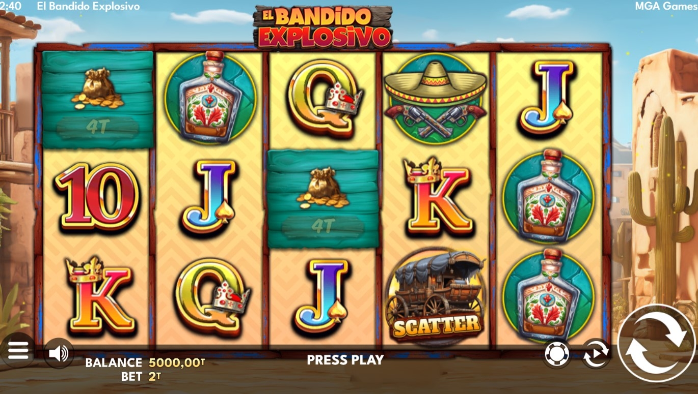 El Bandido Explosivo Slot Gameplay