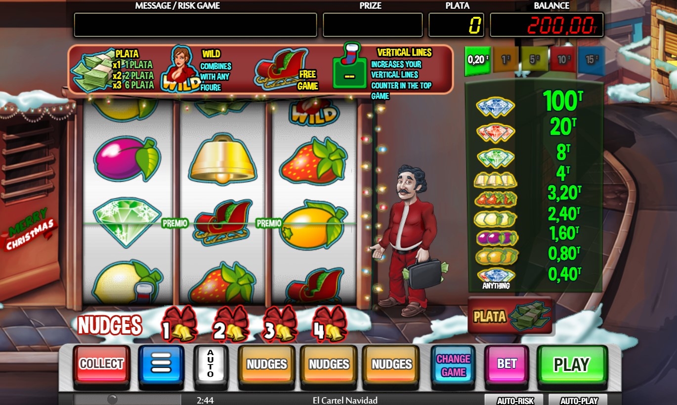 El Cartel Navidad Slot Gameplay