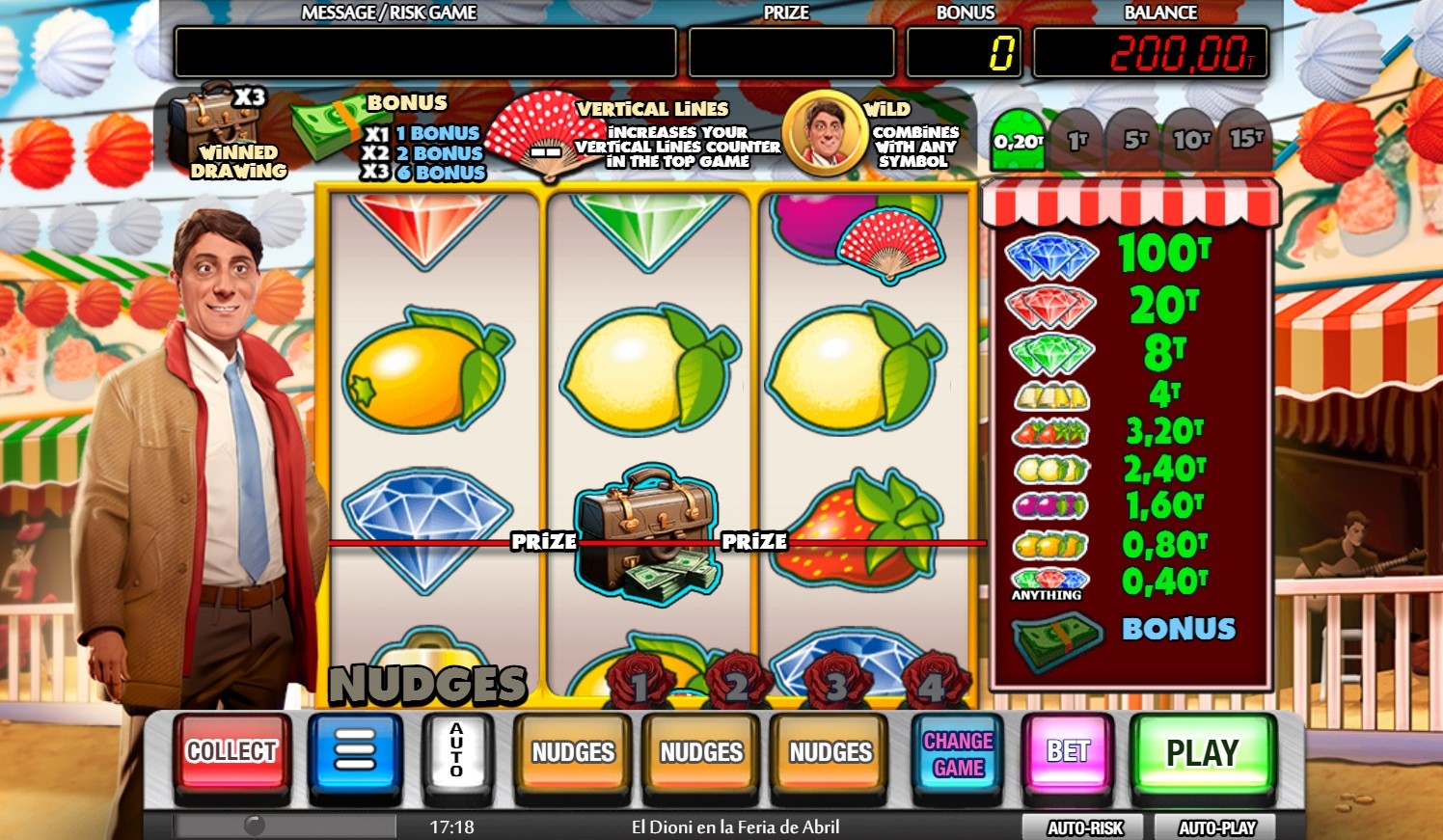 El Dioni Feria de Abril Slot Gameplay