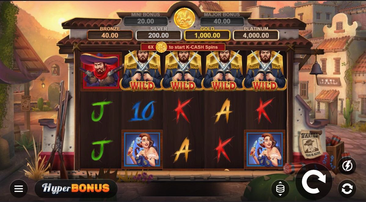 El Vigilante Slot Gameplay