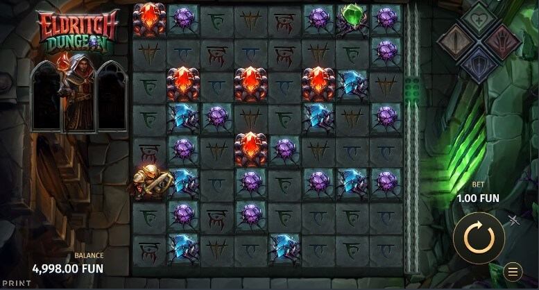 Eldritch Dungeon Slot Gameplay