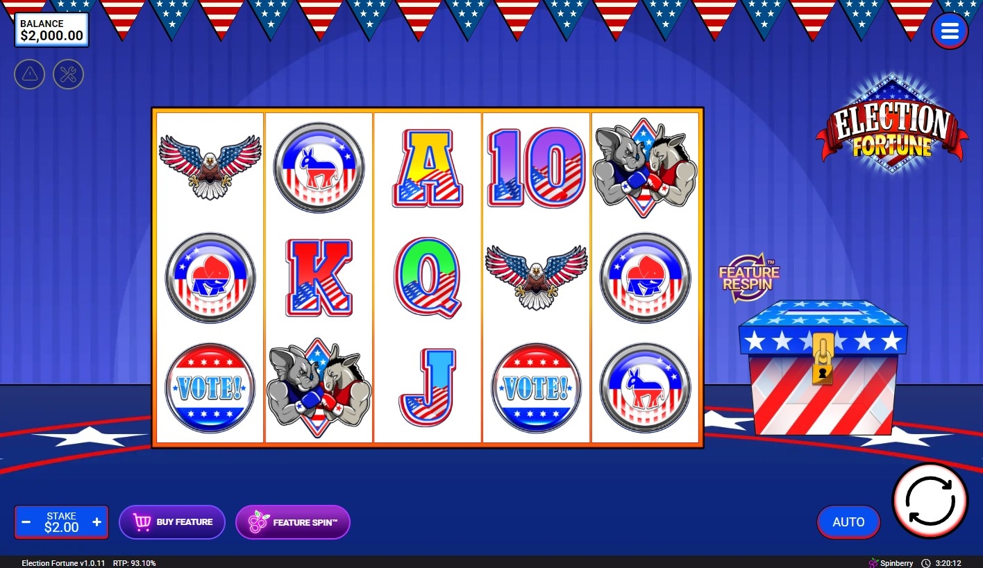 Election Fortune Slot Gameplay