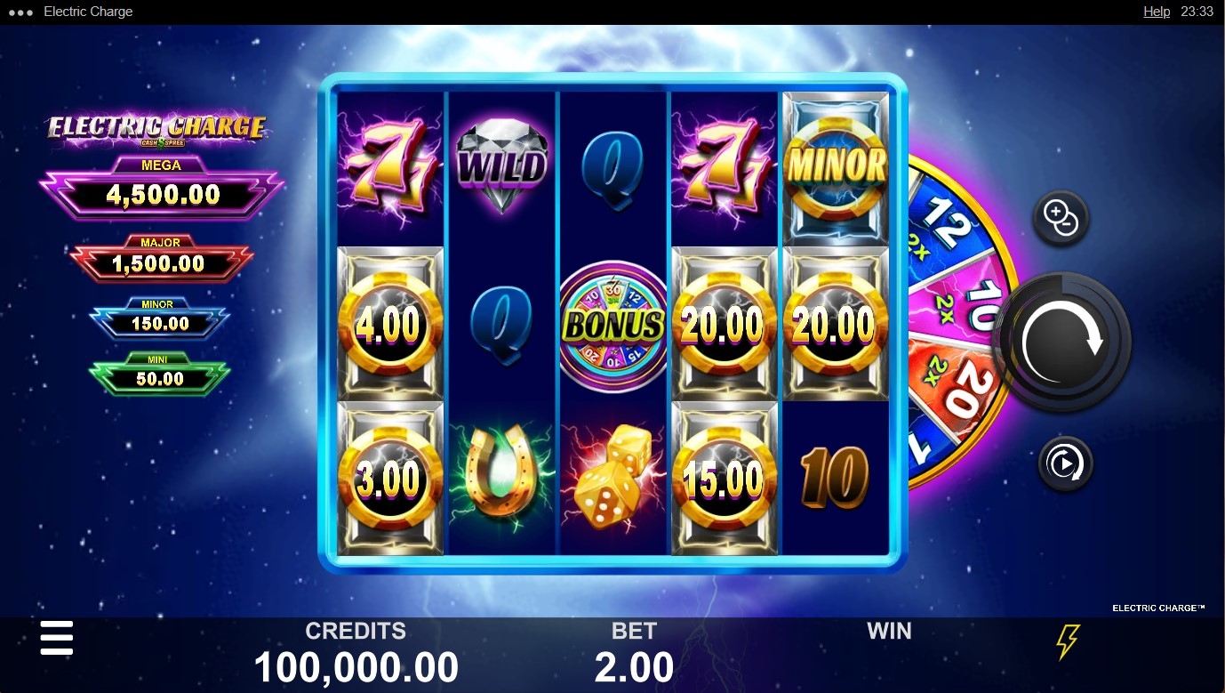 Electric Charge Slot Gameplay