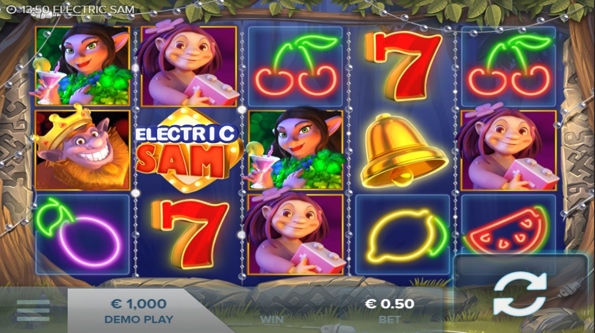 Electric Sam Slot Gameplay