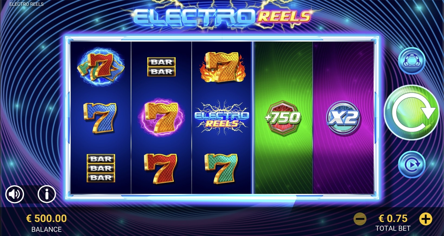 Electro Reels Slot Gameplay
