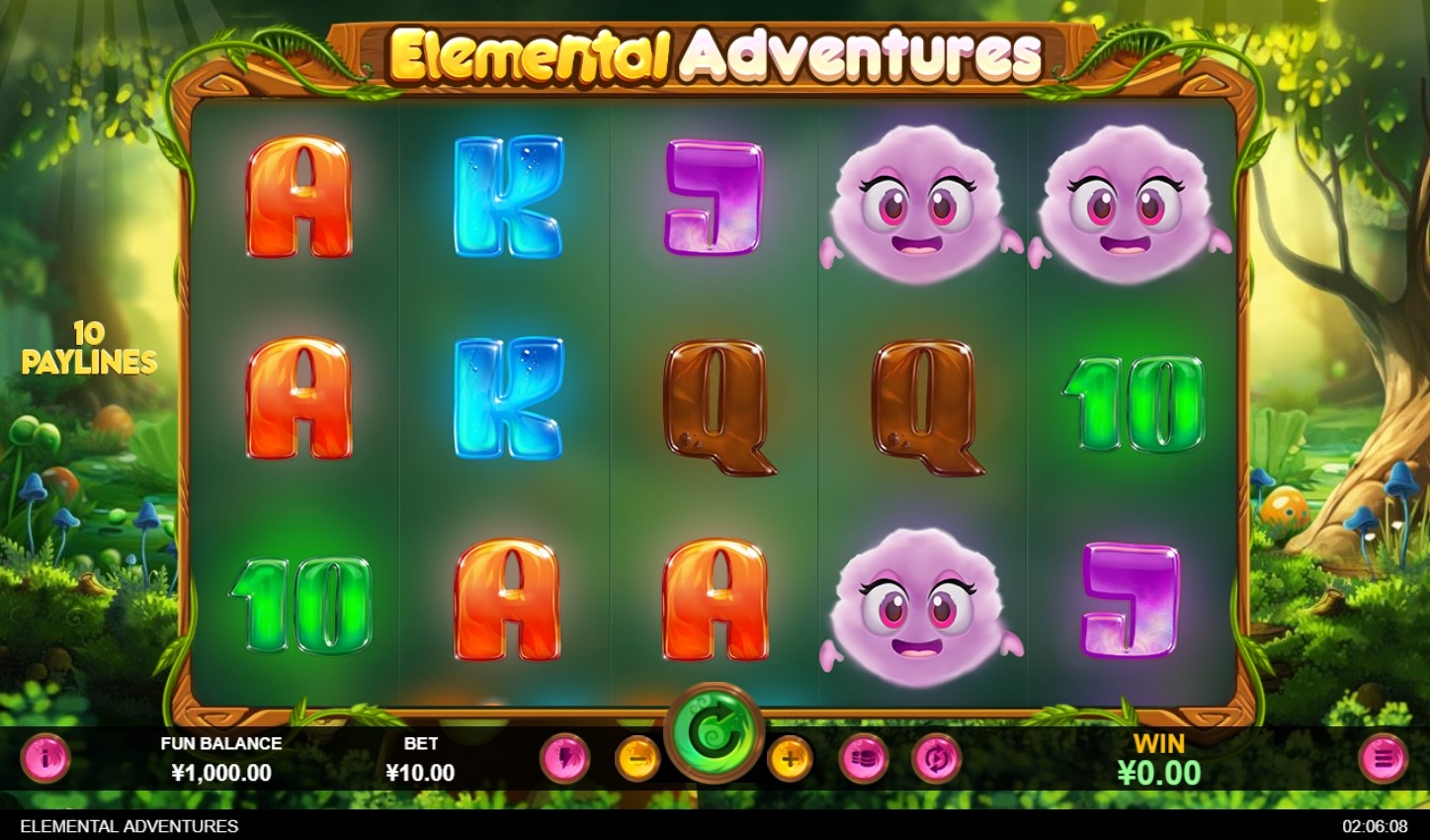 Elemental Adventures Slot Gameplay