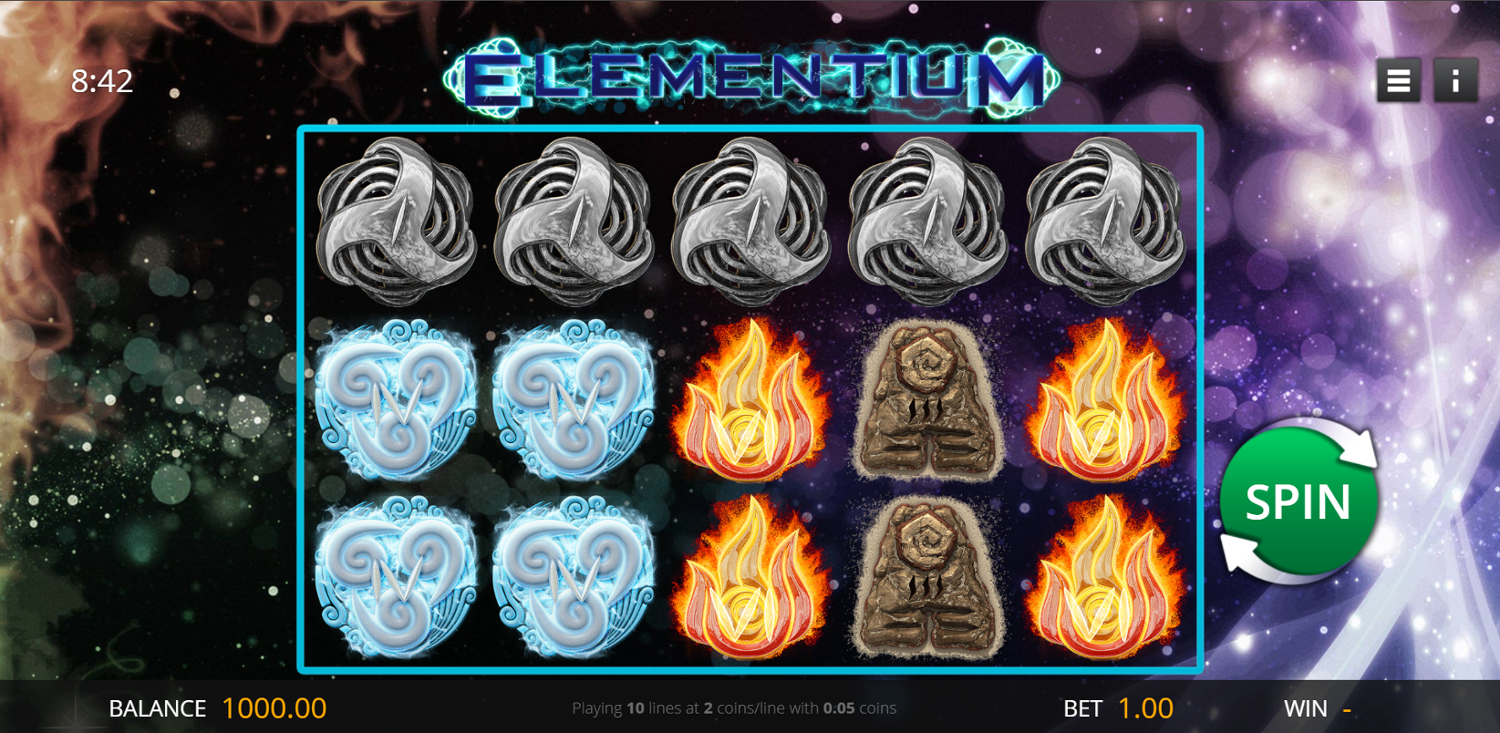 Elementium Slot Gameplay