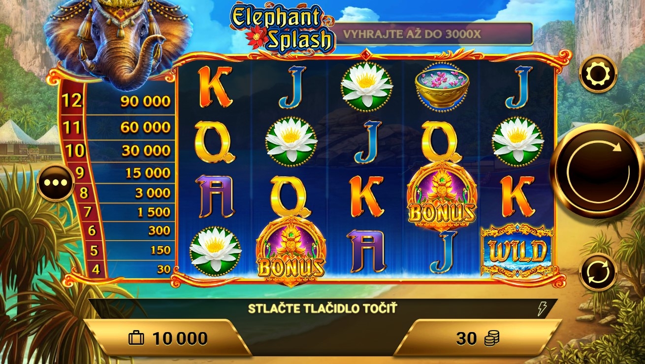 Elephant Splash Slot Gameplay