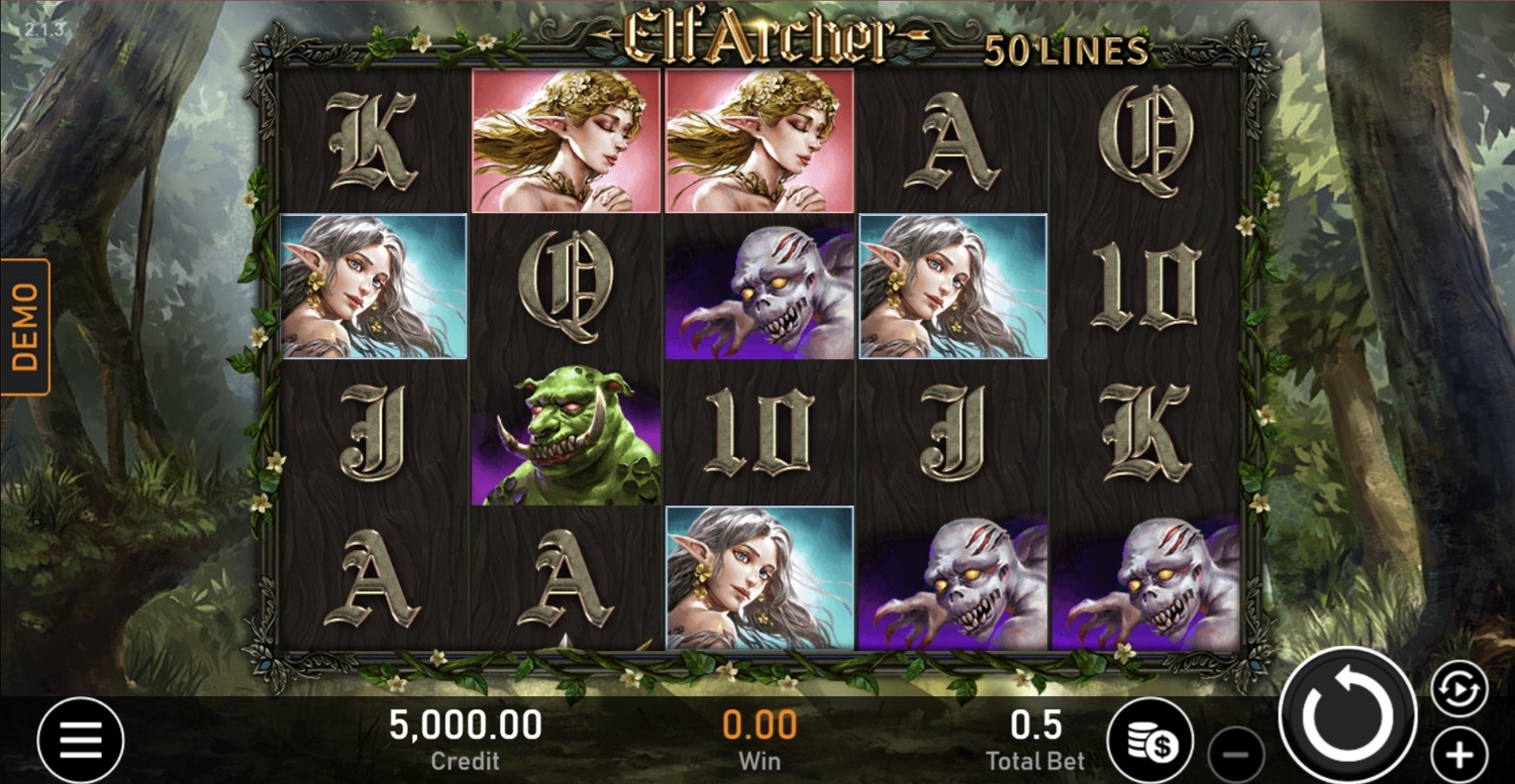 Elf Archer Slot Gameplay