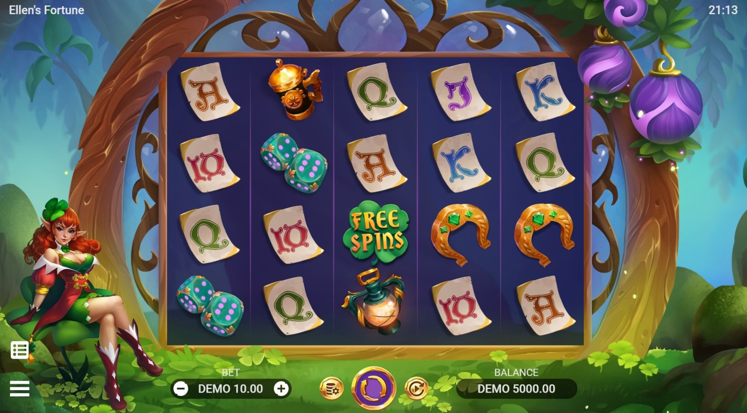 Ellen's Fortune Slot Gameplay