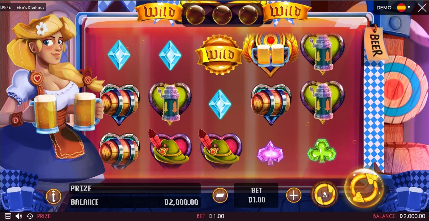 Elsa's Bierhaus Slot Gameplay