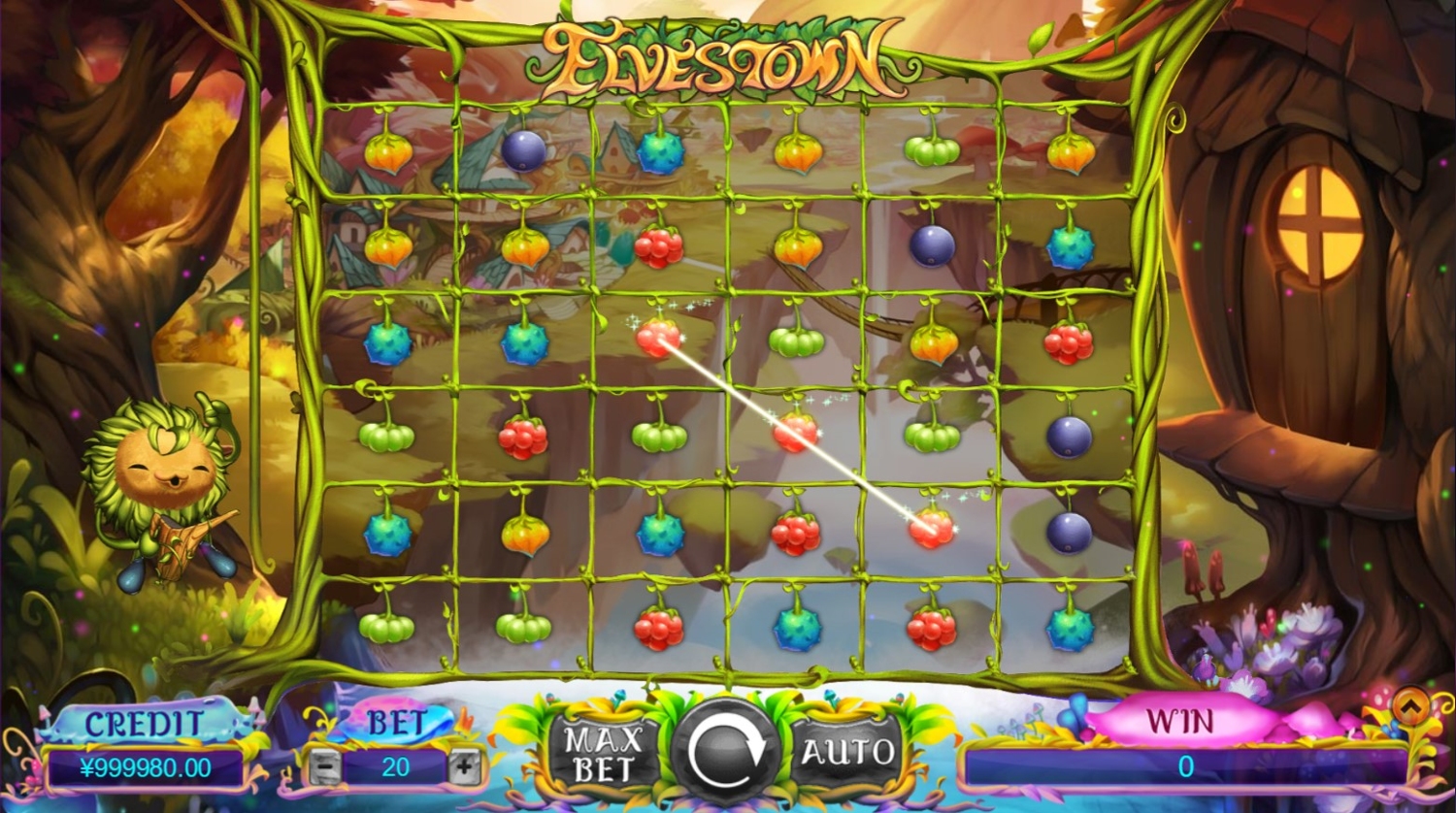 Elves Town Slot Gameplay
