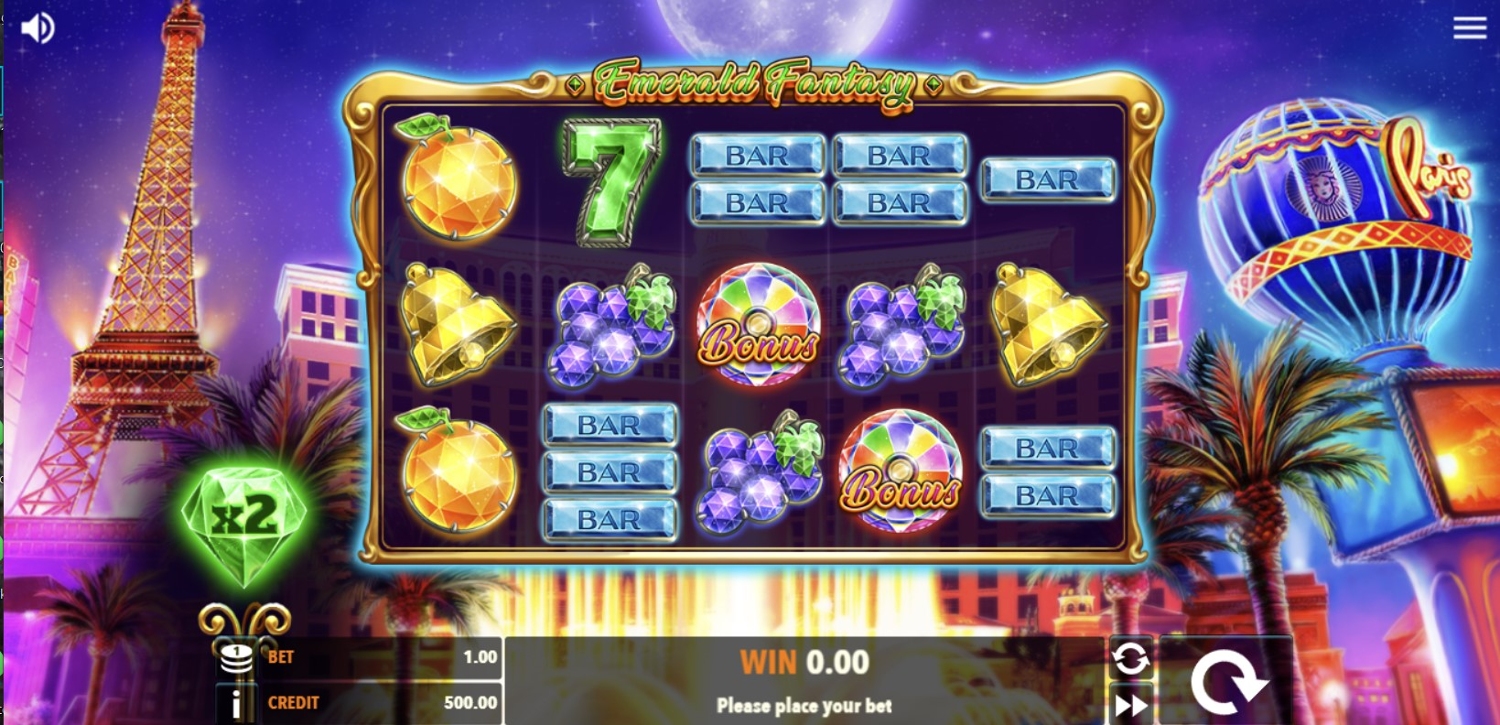 Emerald Fantasy Slot Gameplay
